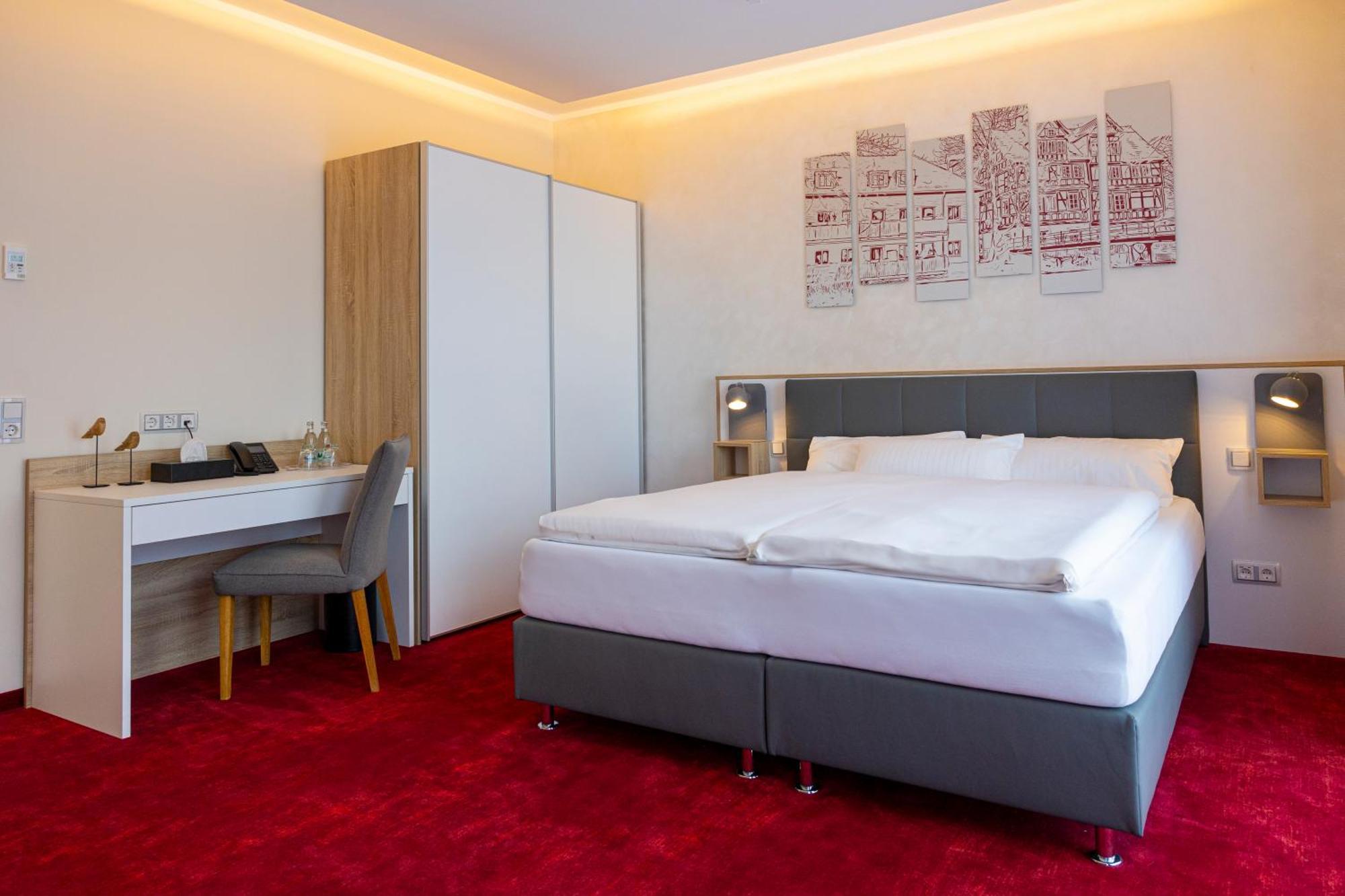 Hotel Am Waldkasino 埃尔福特 外观 照片